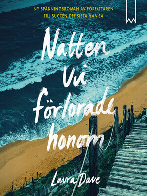cover image of Natten vi förlorade honom